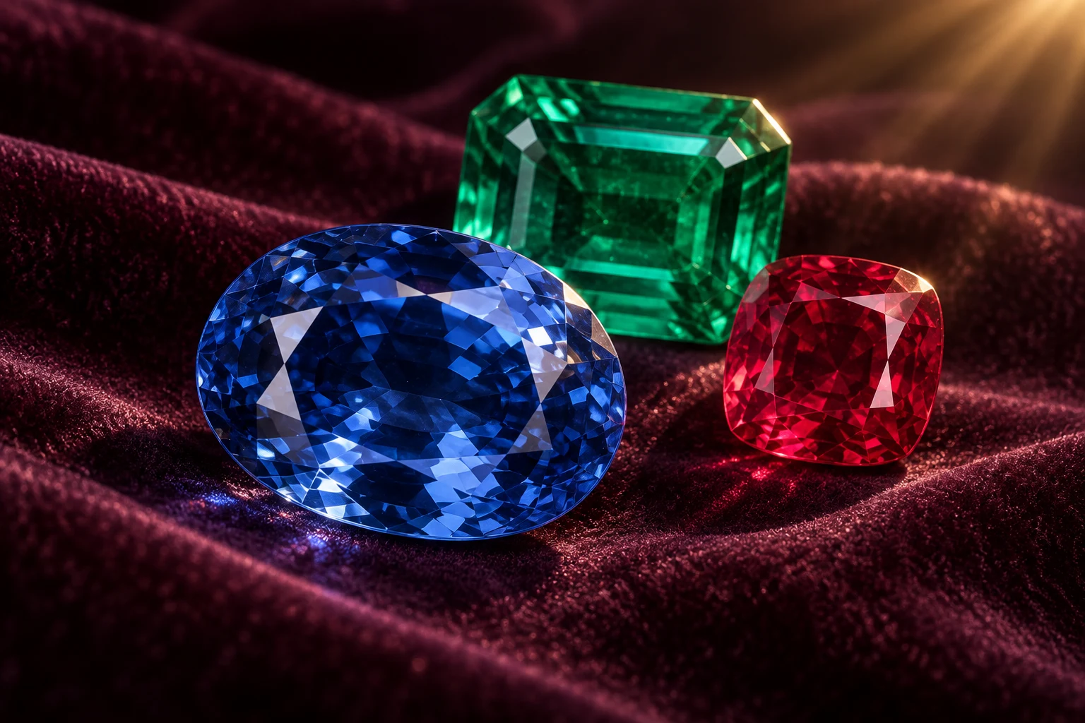 Gemstone colour study