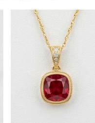 1.50ct Ruby Vintage Pendant